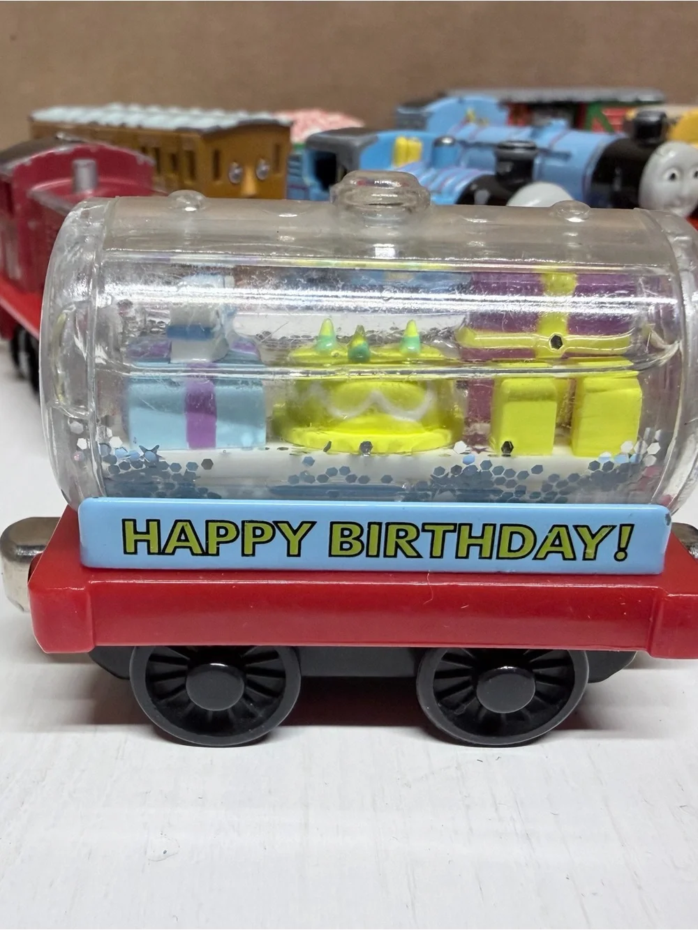 Thomas & Friends Assorted Mini Train Lot - Blue, Yellow, Green
